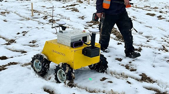 CivDot+ in snow at Krinner's jobsite.jpg